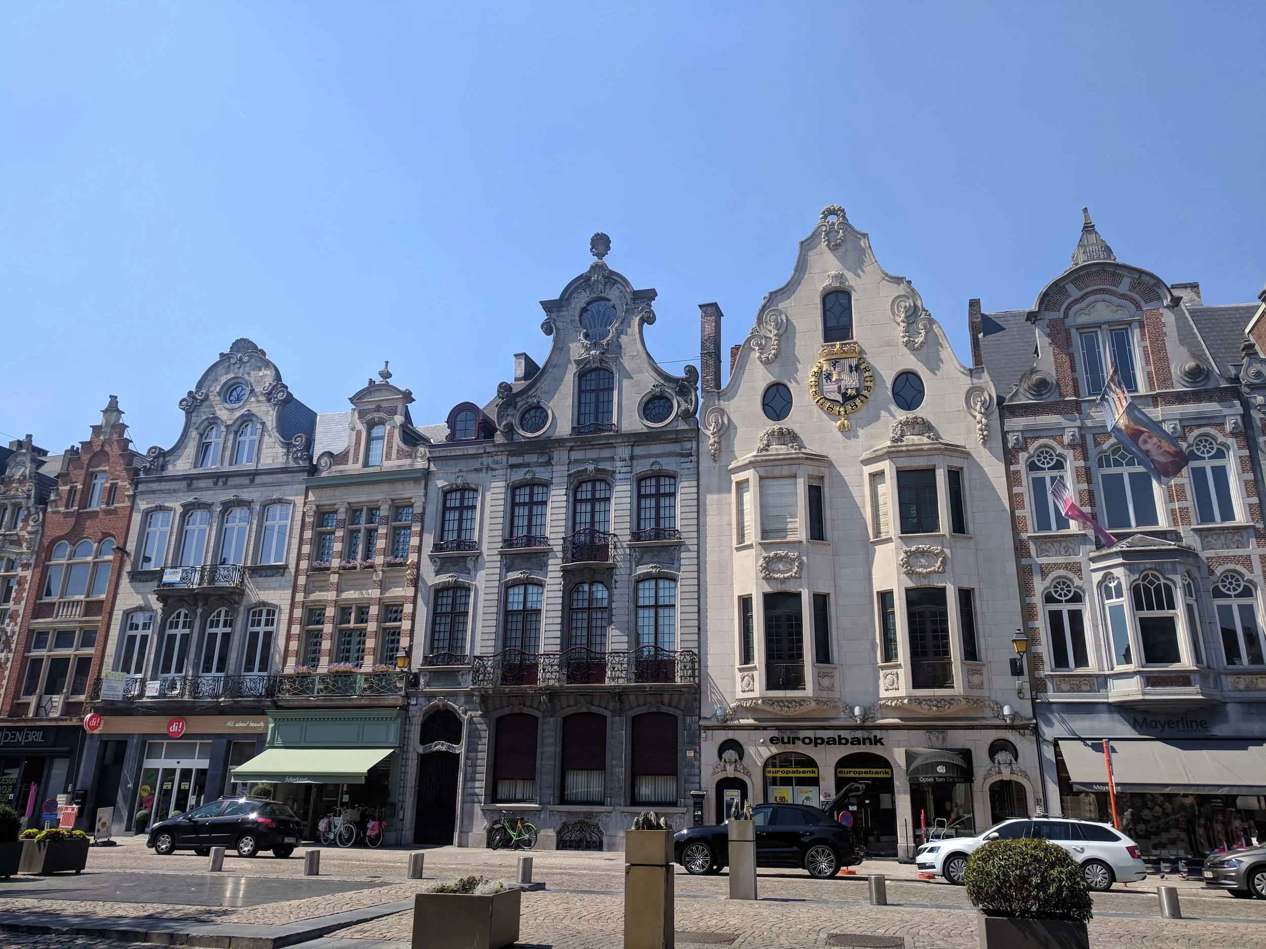 Lovely architecture in Mechelen