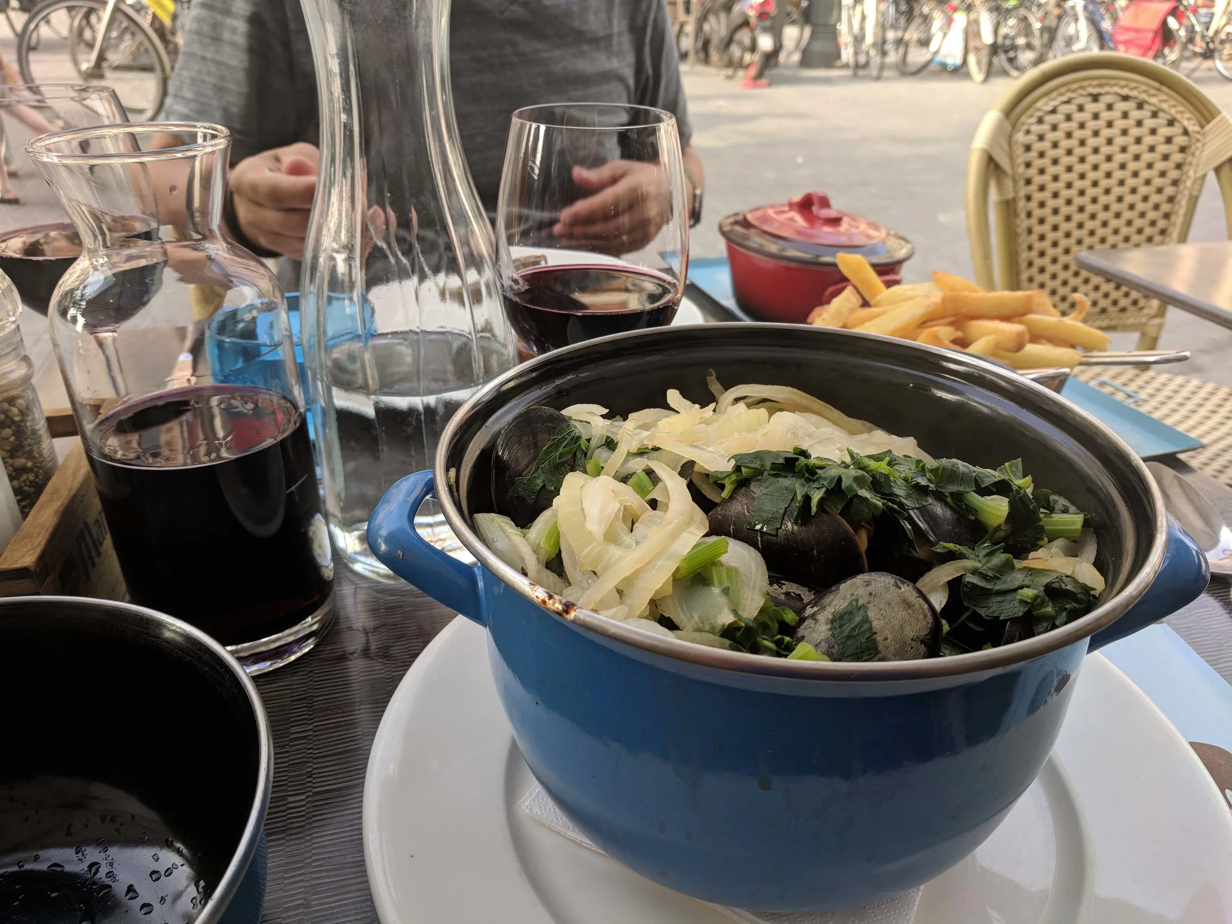 Finally my Moules Frites