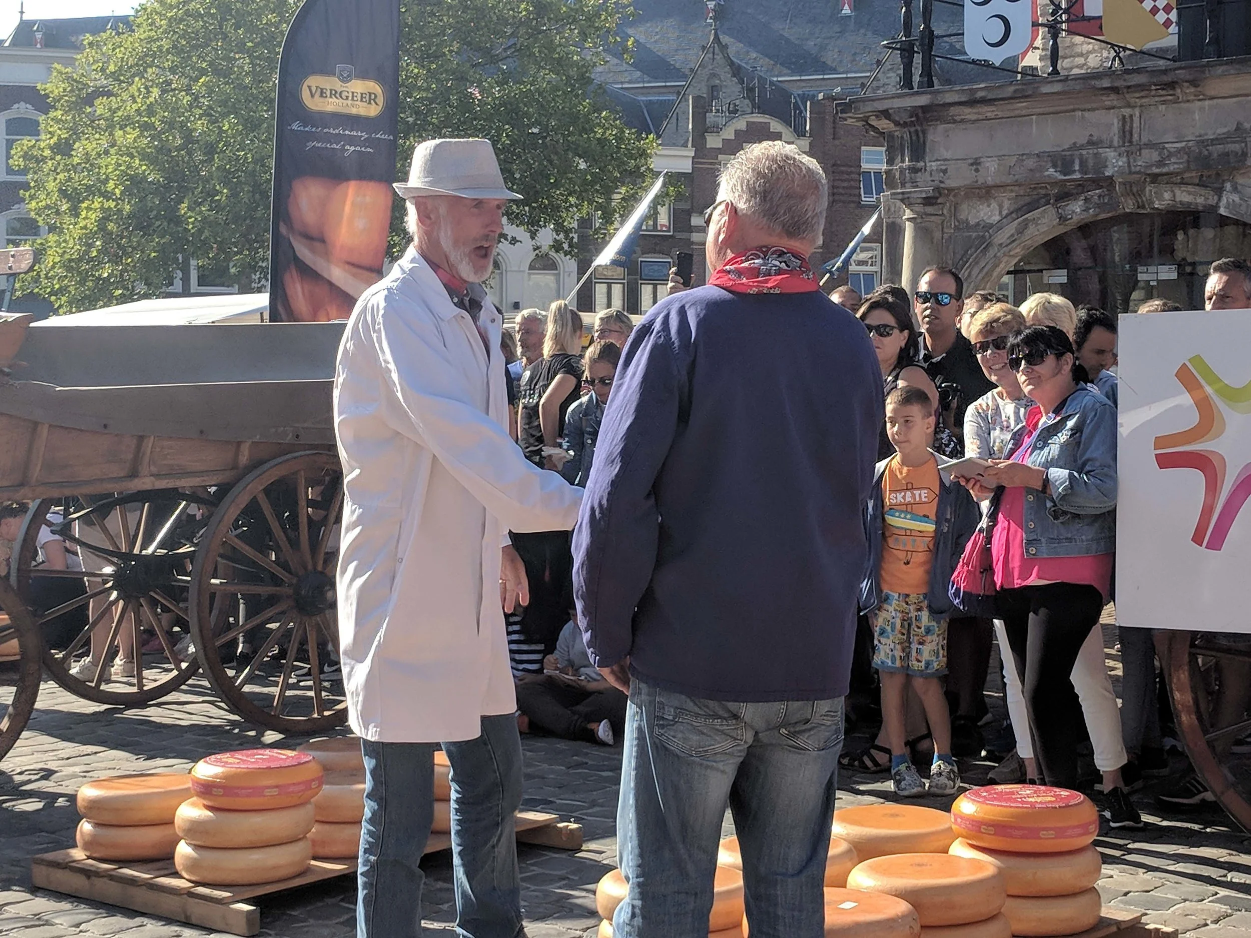 Negotiating the price of cheese