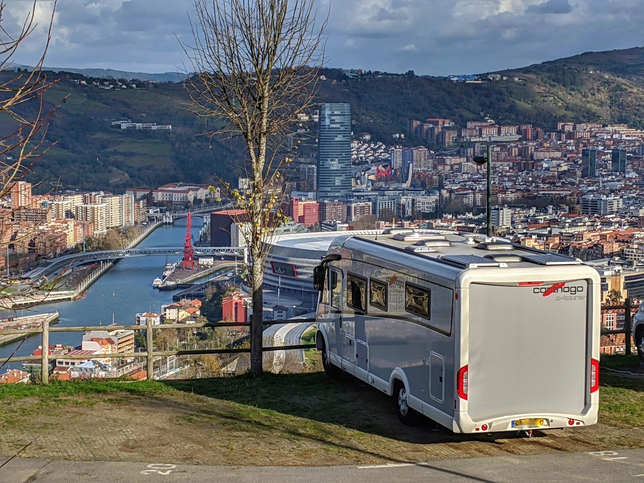 Our wonderful spot in Bilbao