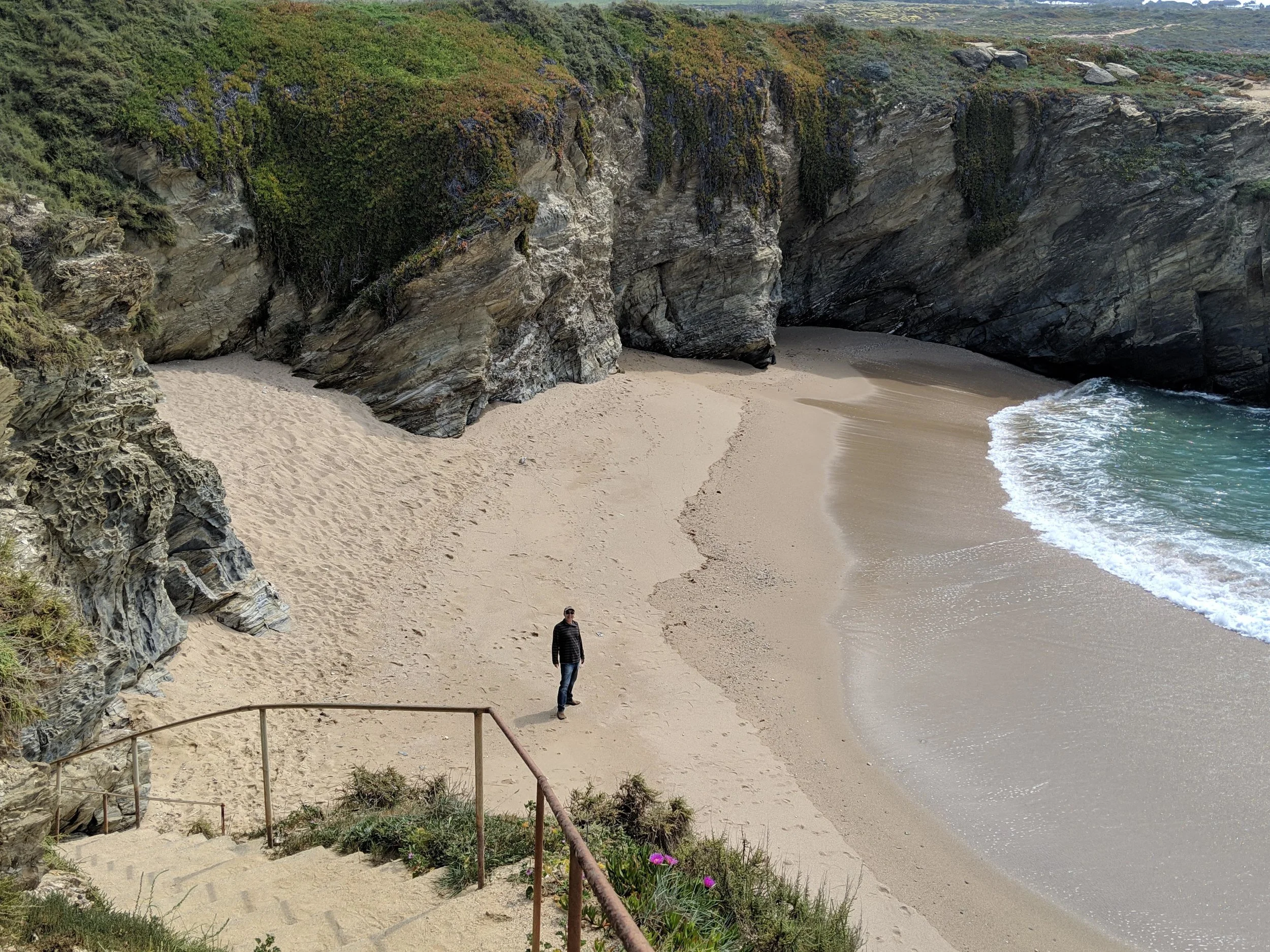 It’s not tough to find your own private beach in Porto Covo