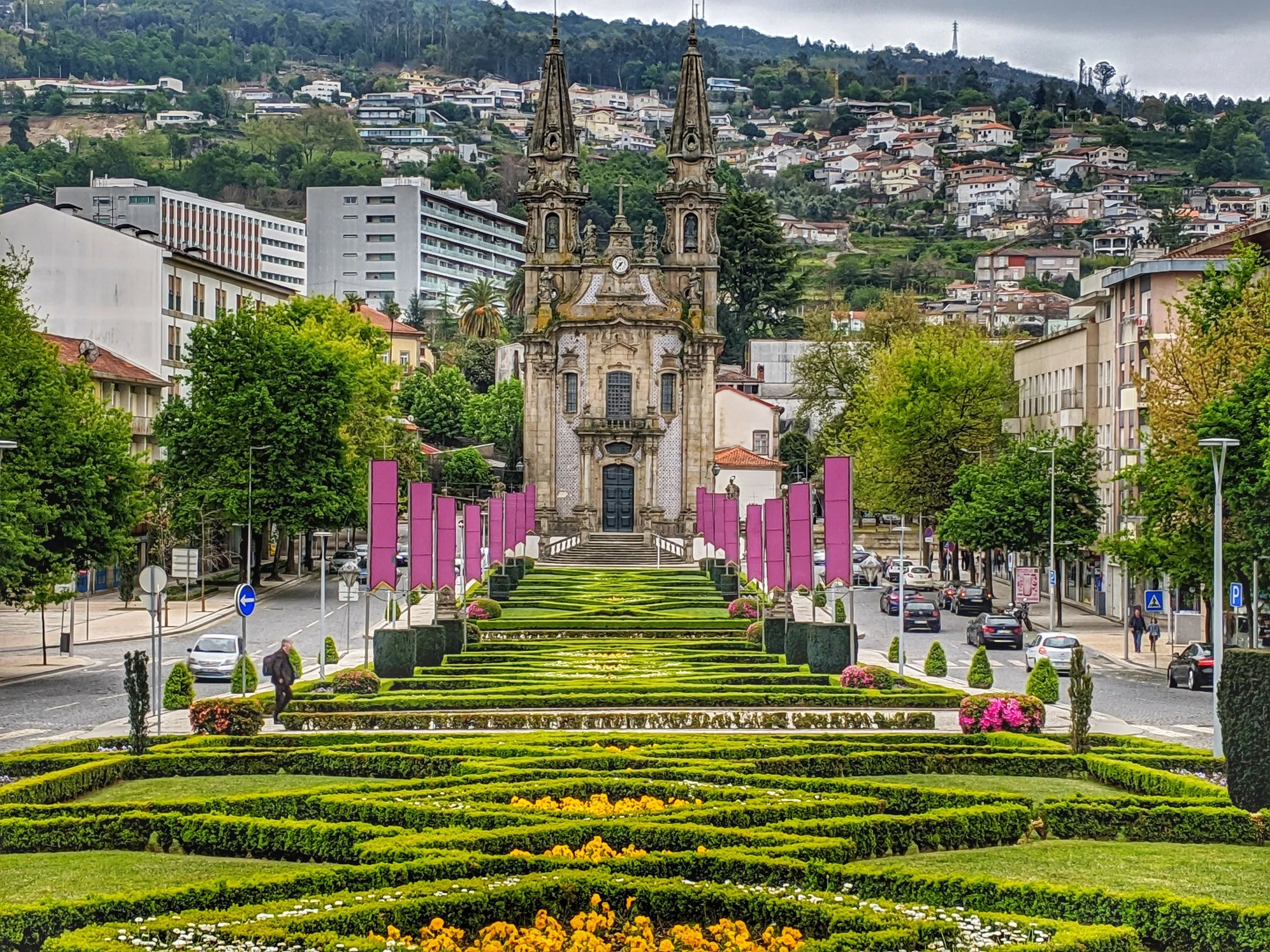 Beautiful Boulevard in Guimaraes