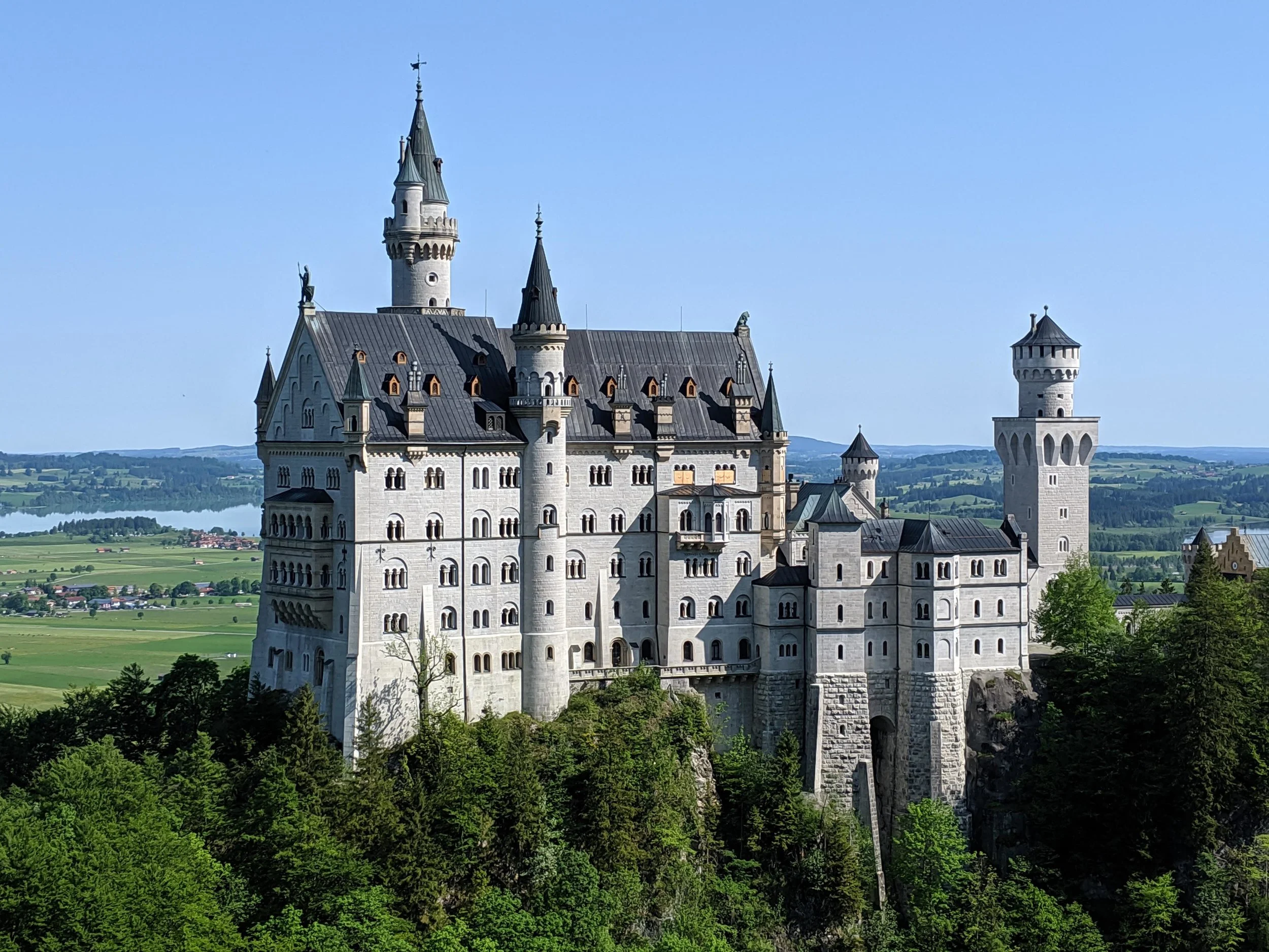The unmistakable Neuschwanstein Castle