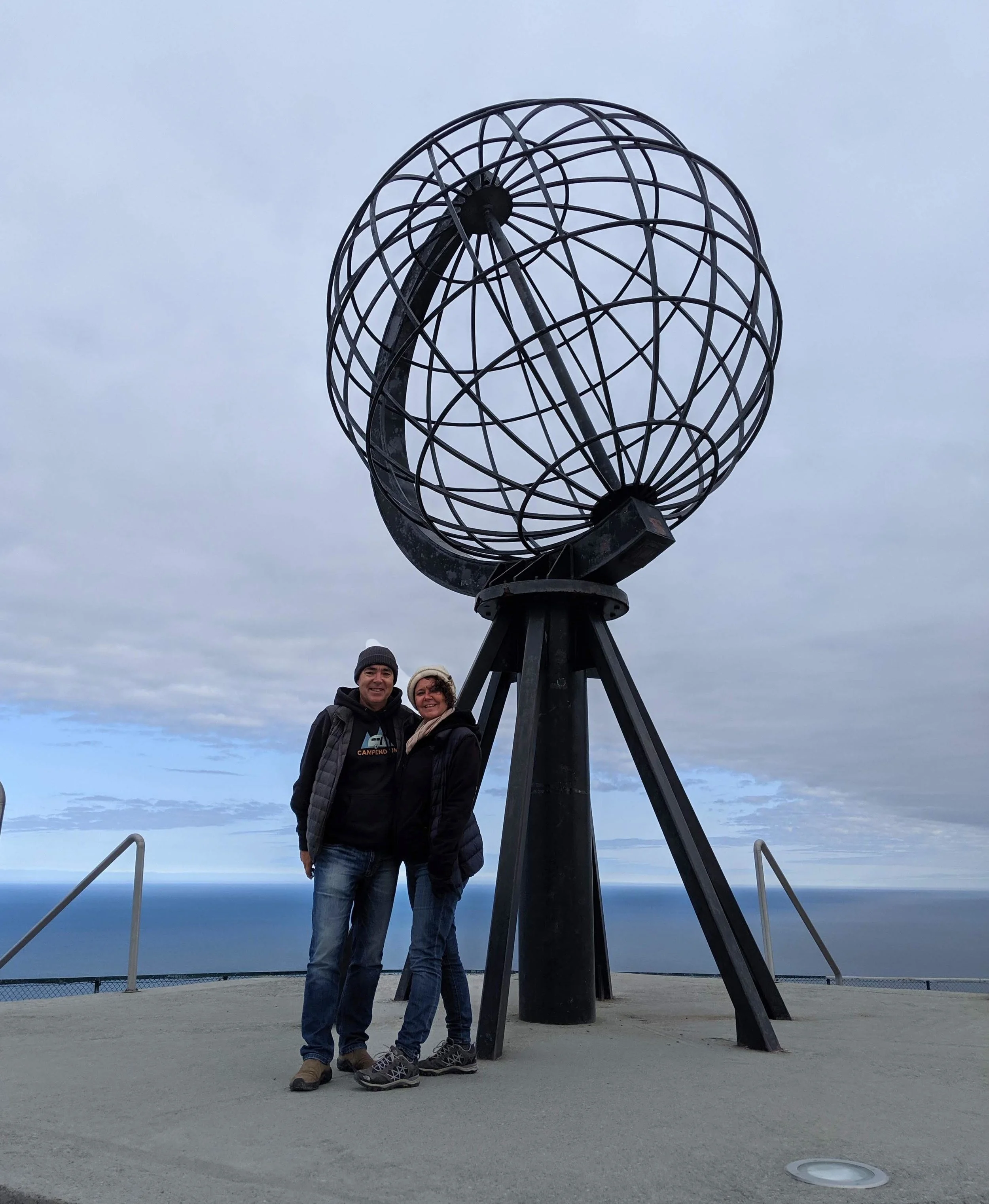 The typical Nordkapp Pose