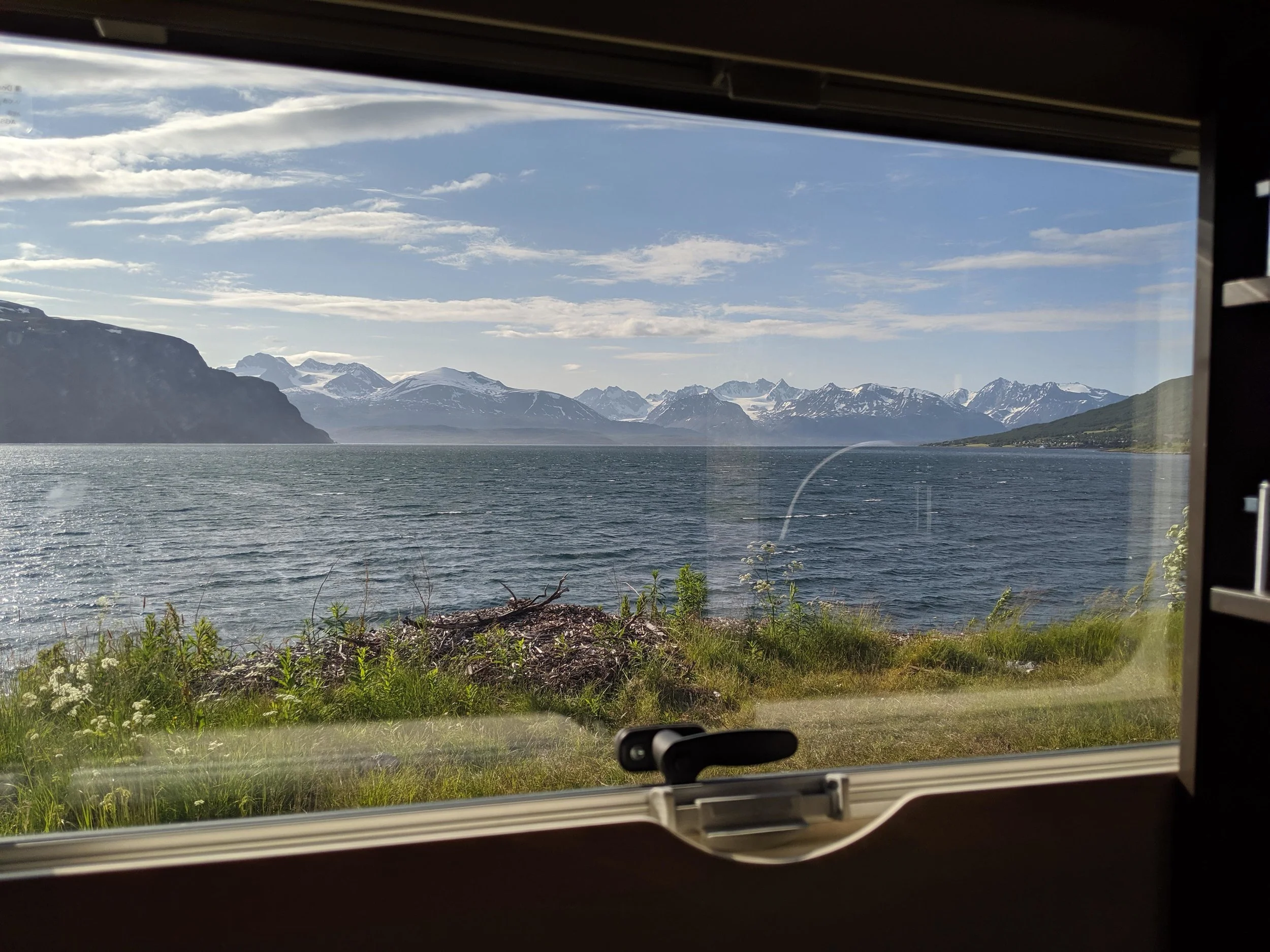 Typical view from our kitchen window