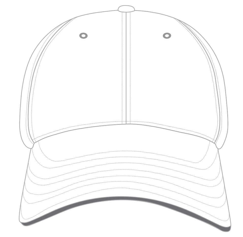 Baseball Cap Cricut Template