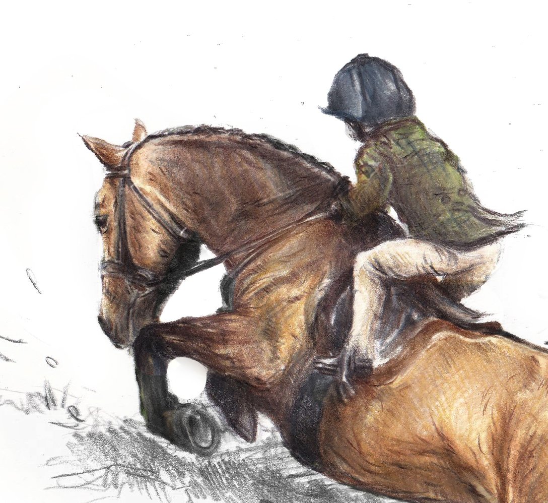 Limited Edition Print - Your horse is only as brave as you are... — Kate  Simpson | Farm Animal, Pet & Wildlife Artist