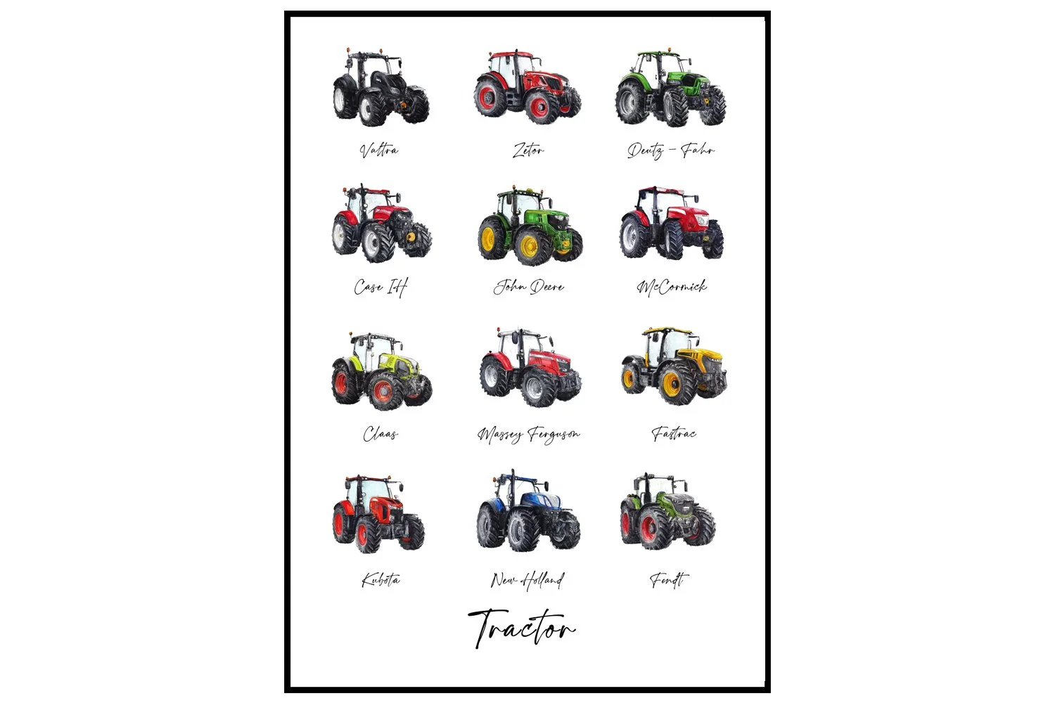 Limited Edition Print - Tractor