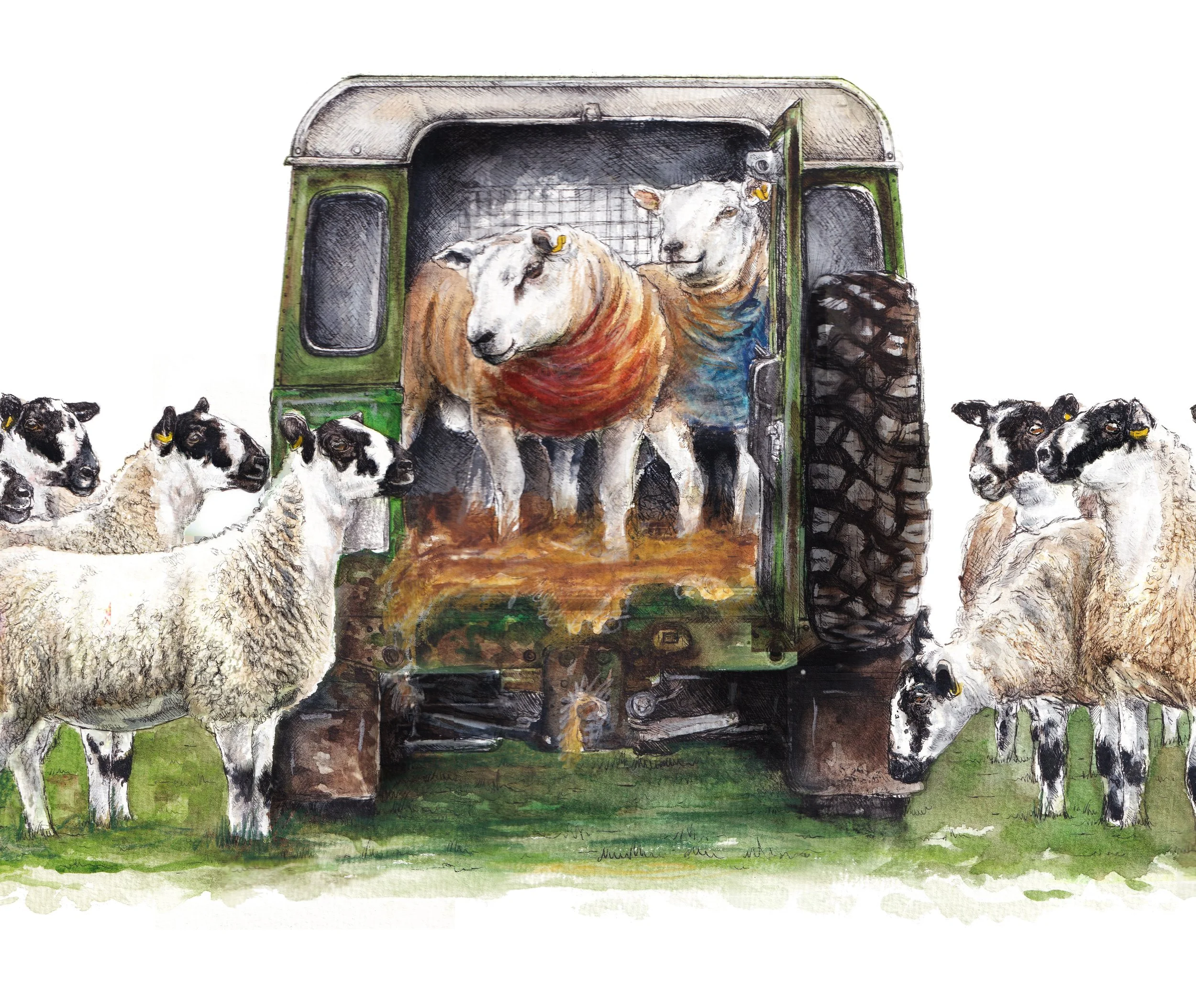 Limited Edition Print - Tup Taxis