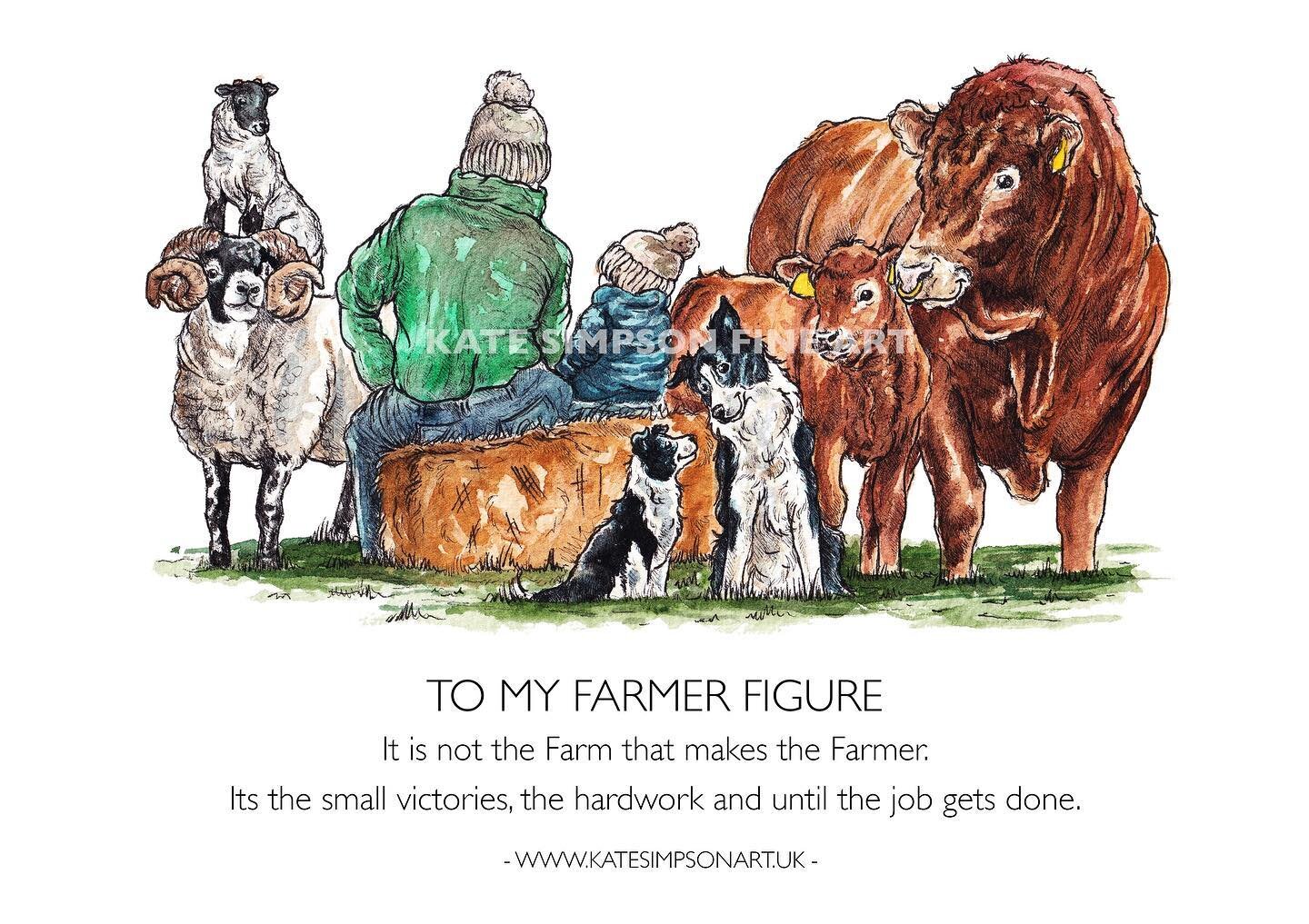 To our incredible Farmer Figures!
_
With Fathers Day approaching it can be a little tough &hearts;️ this one is to celebrate our incredible role models in the agricultural industry.
Greetings cards will be available this Friday 9th June at 6pm #farme
