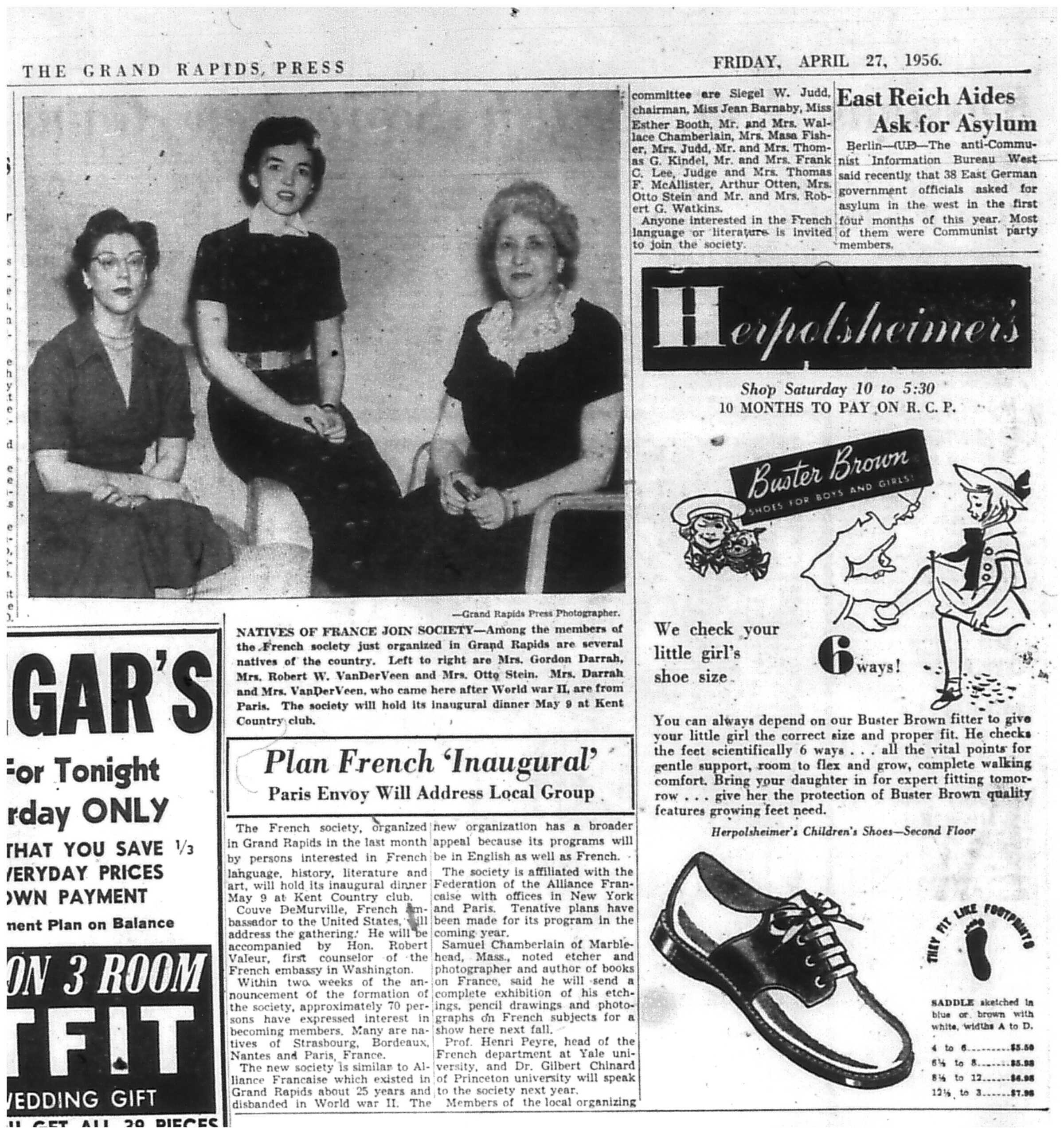 French Society 27 Apr 1956 pg. 24 Grand Rapids Press.jpg