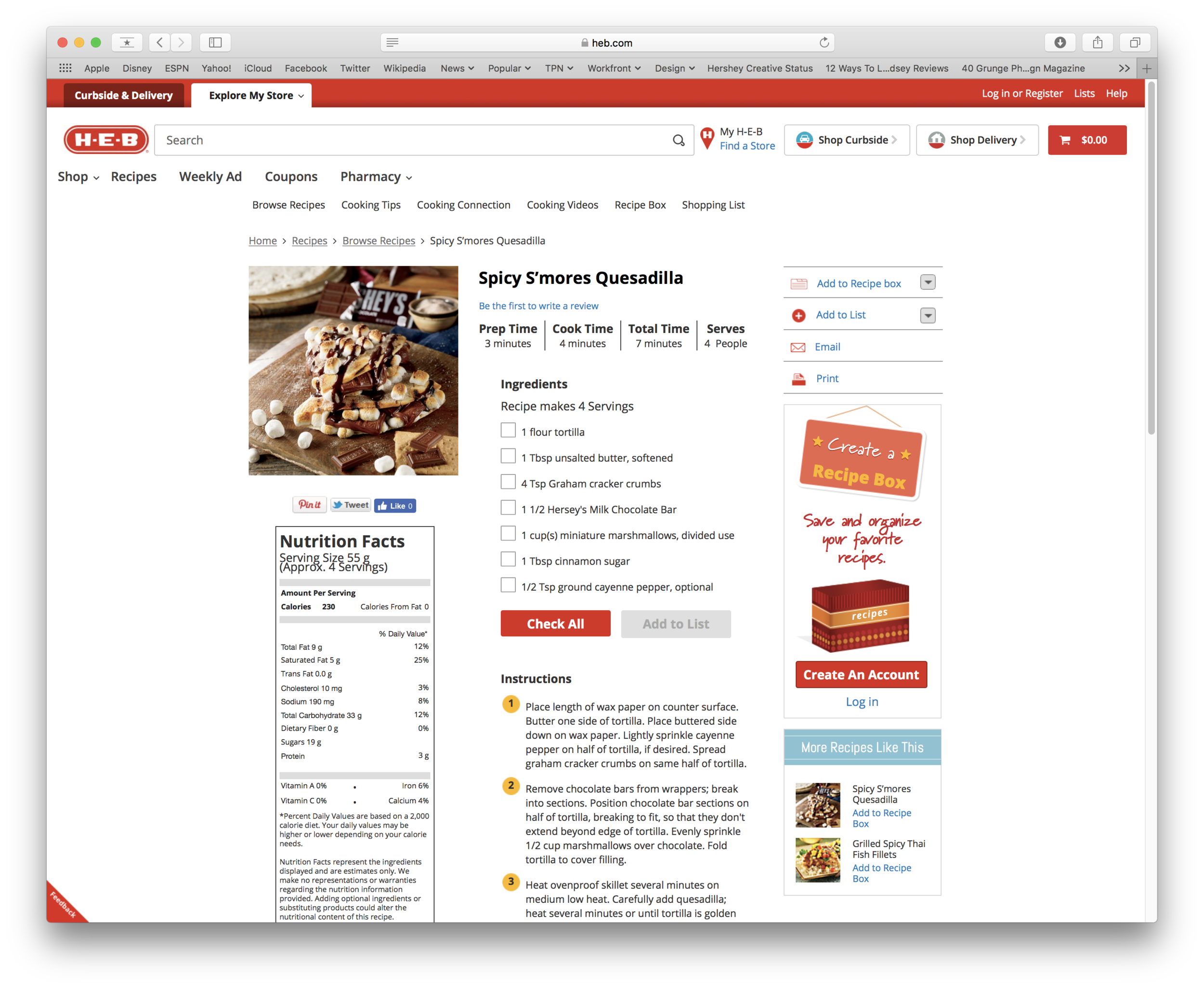 heb.com recipe page (Copy)