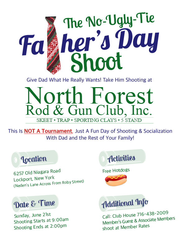 The No-Ugly Tie Father's Day Shoot Poster