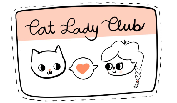 Welcome to the Cat Lady Club! Use CATLADYCLUB to get 15% off my Etsy shop . Or, print out the Cat Lady Club Card to get the discount at any events I'm attending. You deserve it. 