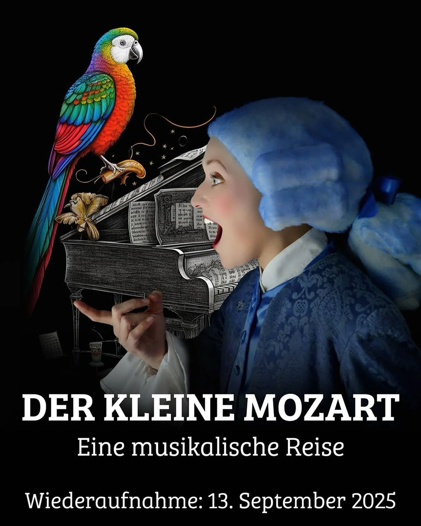 &bdquo;Der kleine Mozart&ldquo;
ab 13. September am @alleetheater 
#theater #theatre #music #schauspieler #actor #acting #stage #theapian #singer #musik #mozart