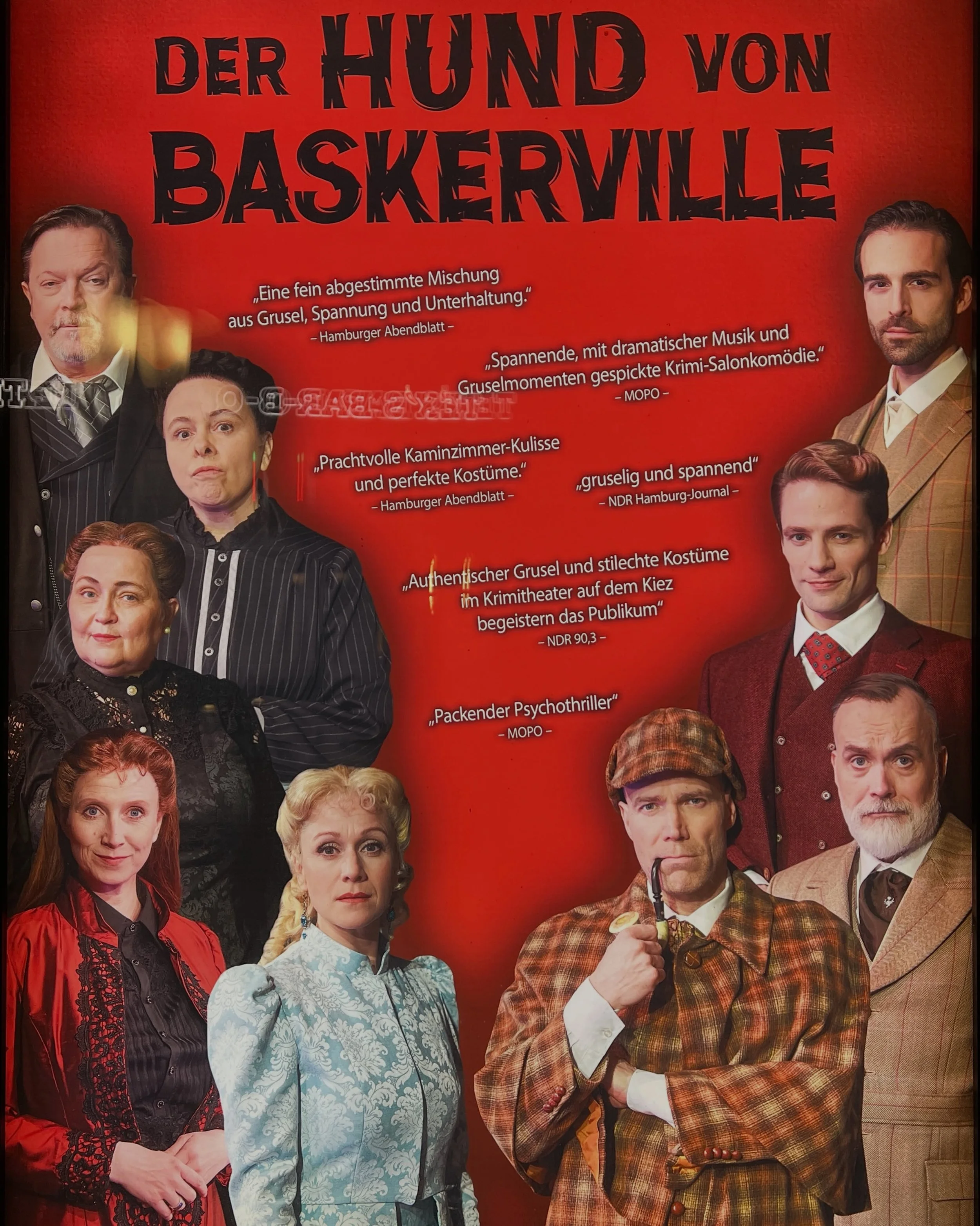 &bdquo;Sherlock Holmes &ndash; Der Hund von Baskerville&ldquo;
@imperialtheater 
#imperialtheater #theater #krimitheater #sherlockholmes #reeperbahn