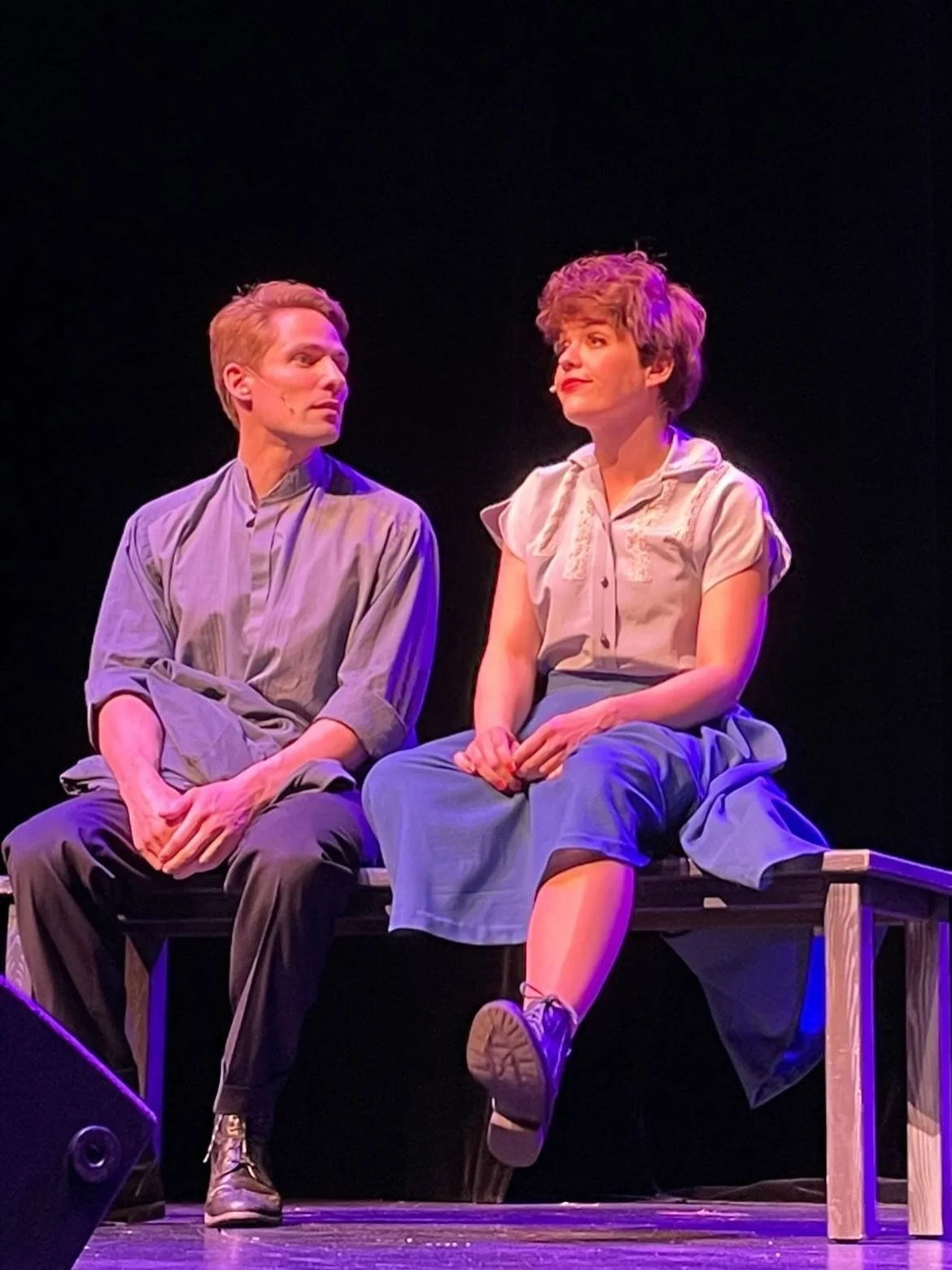 &bdquo;Blootsbr&ouml;der (Blood Brothers)&ldquo; preview scene with @nelo_larso at @ohnsorg_theater 
#bloodbrothers #musicaltheatre #ohnsorgtheater #musical #singer