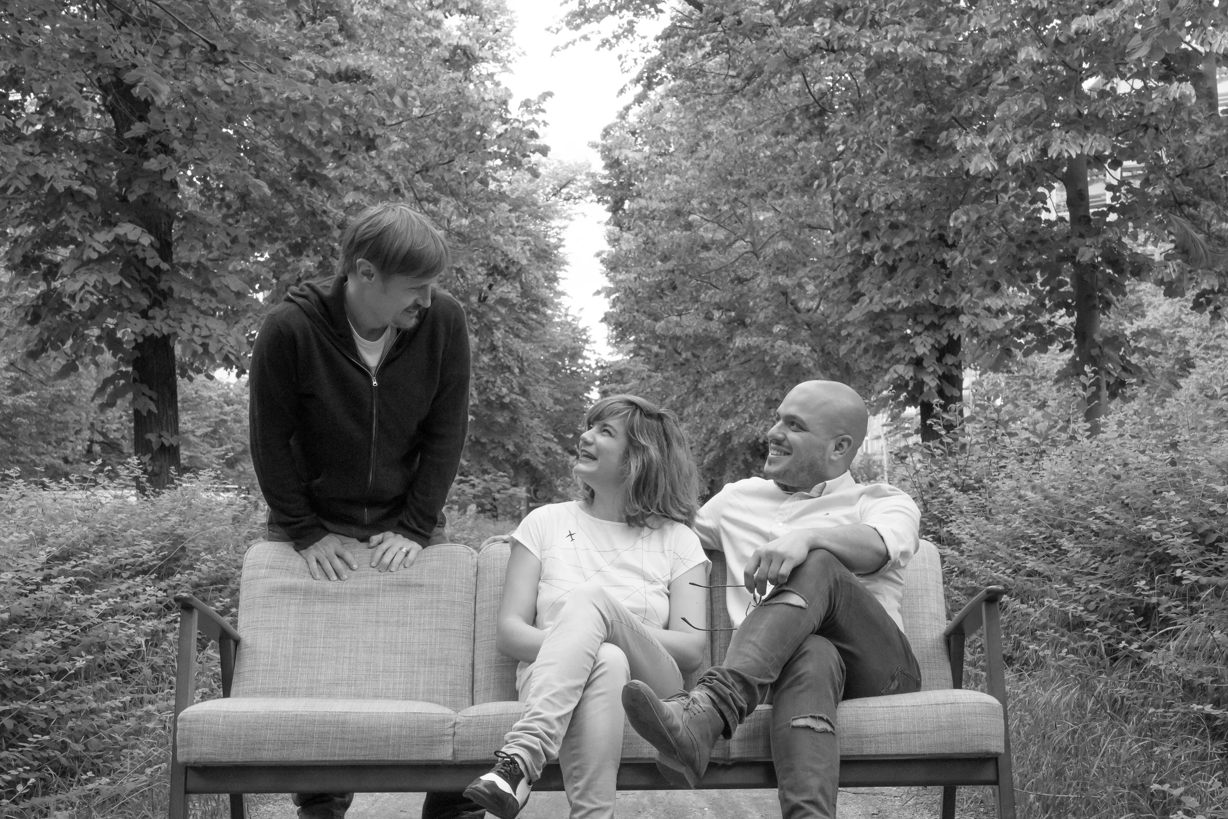 Per Zennström, Lisi Badia and Justin Merino