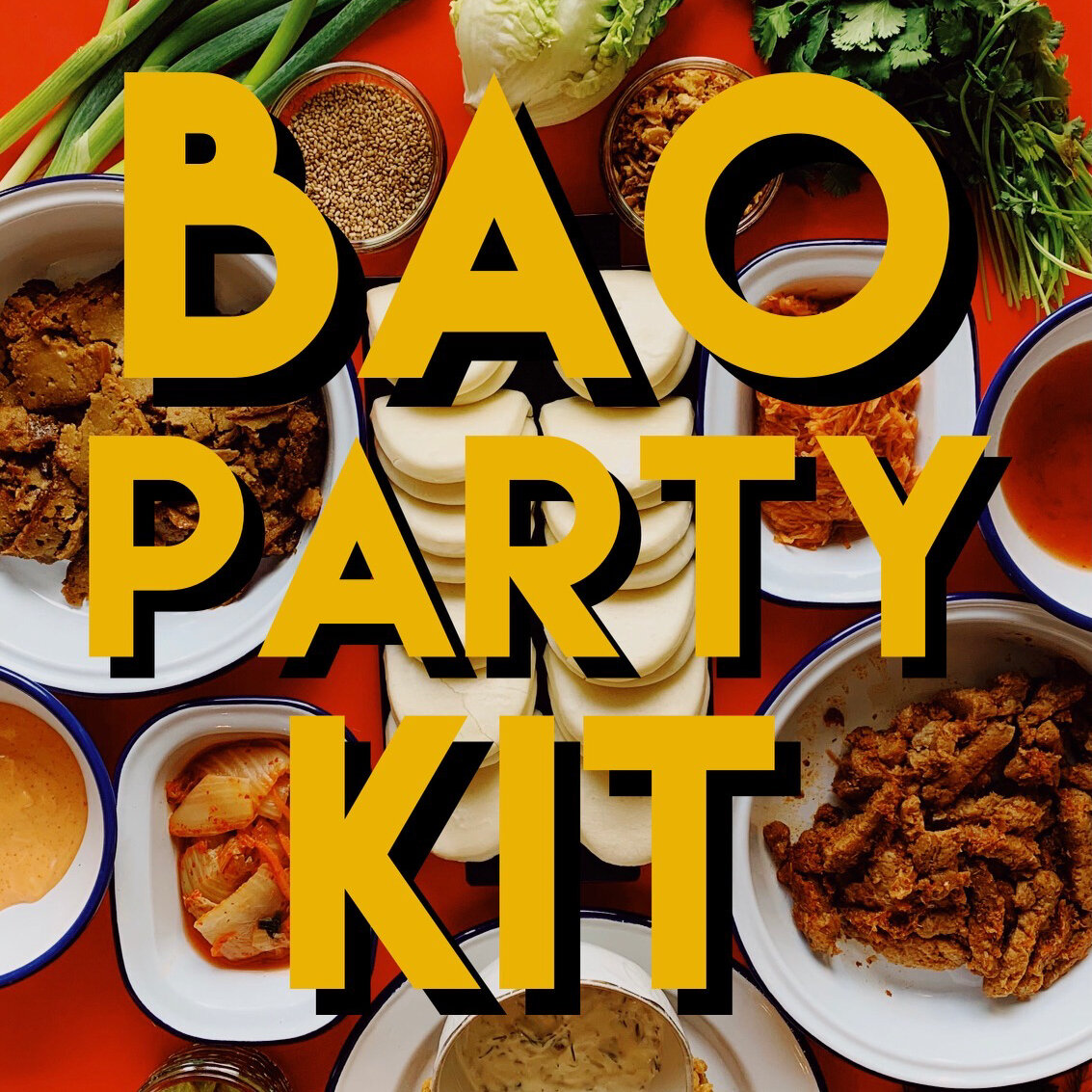 Party Bao Kit (12 Canape Baos) | Limited Edition