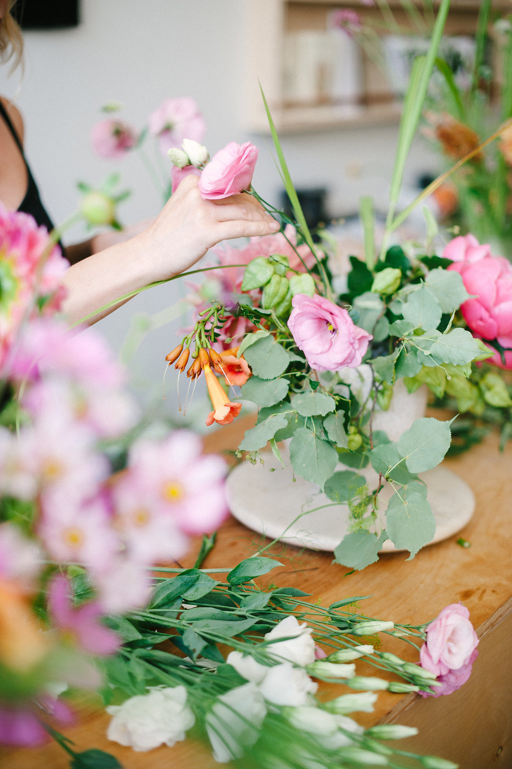 summer centerpiece workshop — Photosynthesis Floral Design