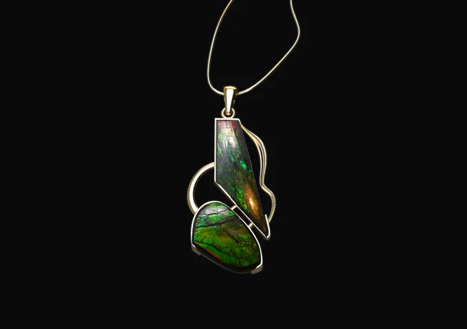 Client's Ammolite bought from a cruise ship