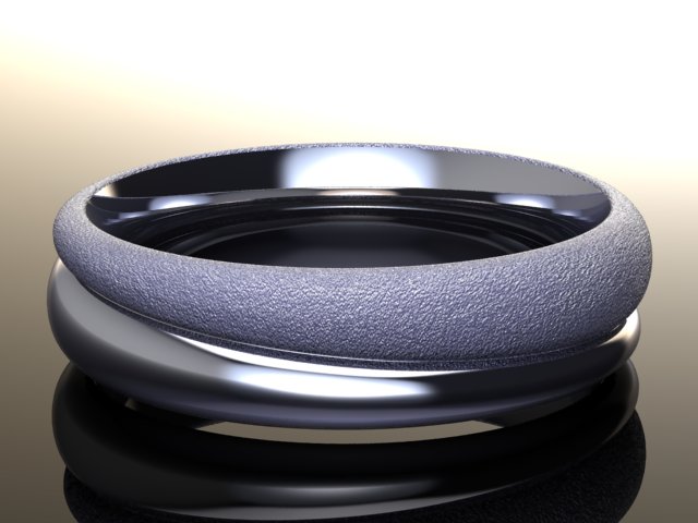 mobius wedding band