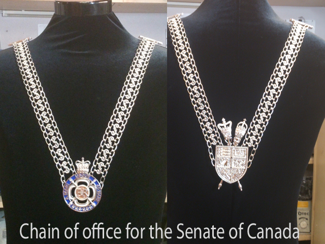 Chain of office after completion