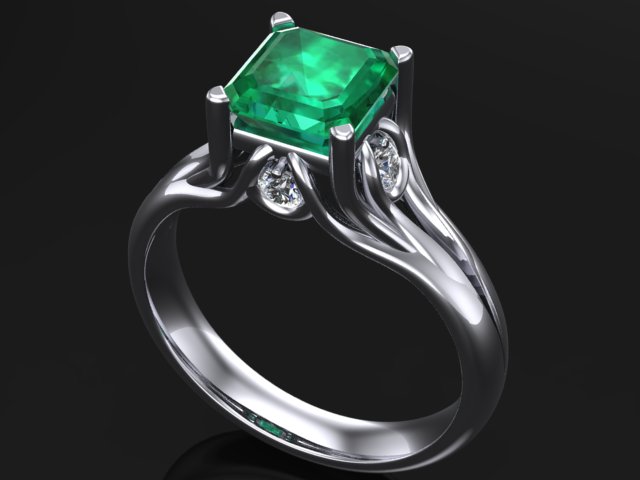 emerald ring