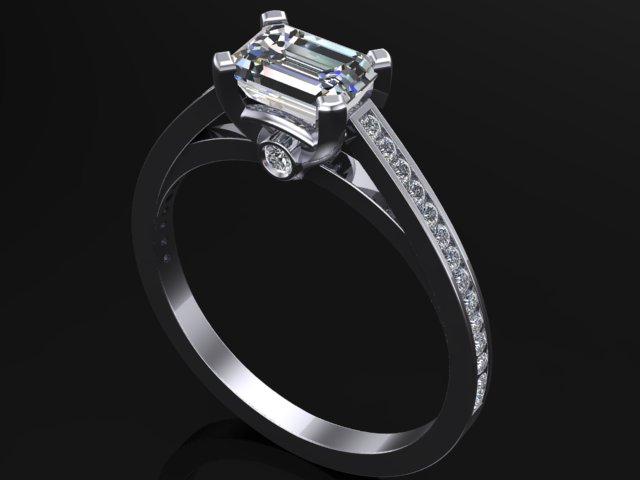 emerald cut diamond