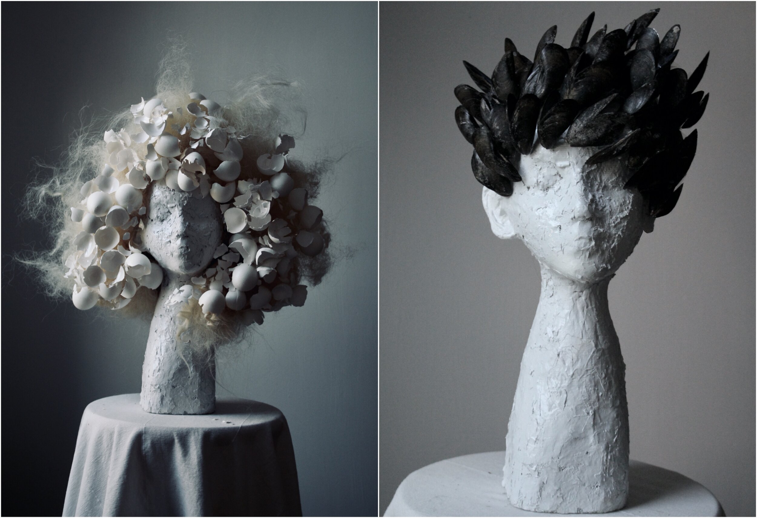 Shell Hair - Egg & Mussel