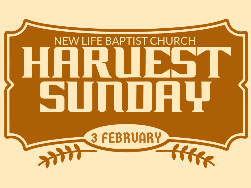 Harvest &amp; First Fruit Service