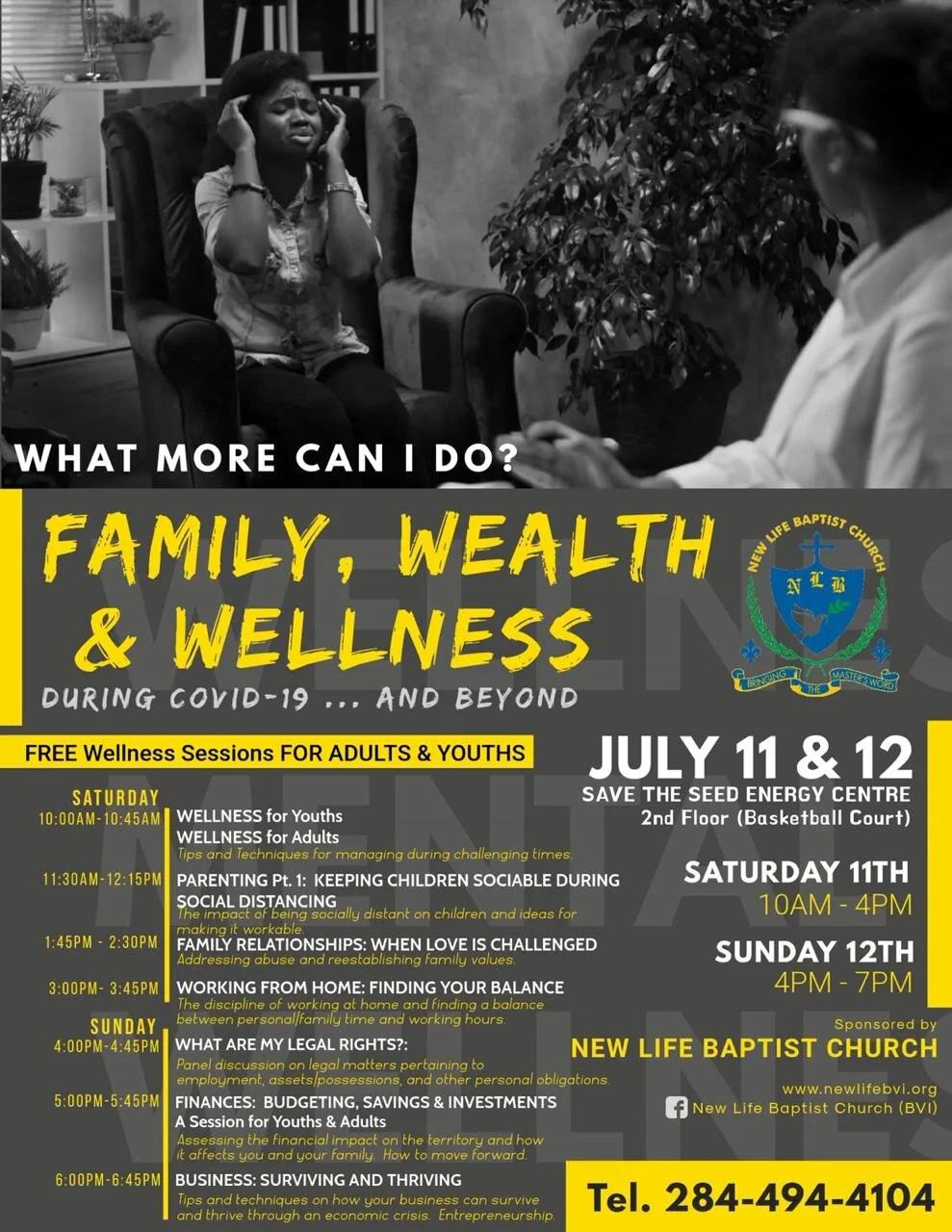 Family, Wealth &amp; Wellness Workshops 