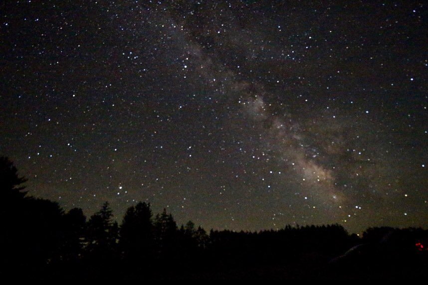 First attempt #astrophotography 
Have you ever seen the milky way with your own eyes? 👀 

Cherry Springs State Park- the only dark spot in the east coast. A must see! #starstuff #lookup #campvibes