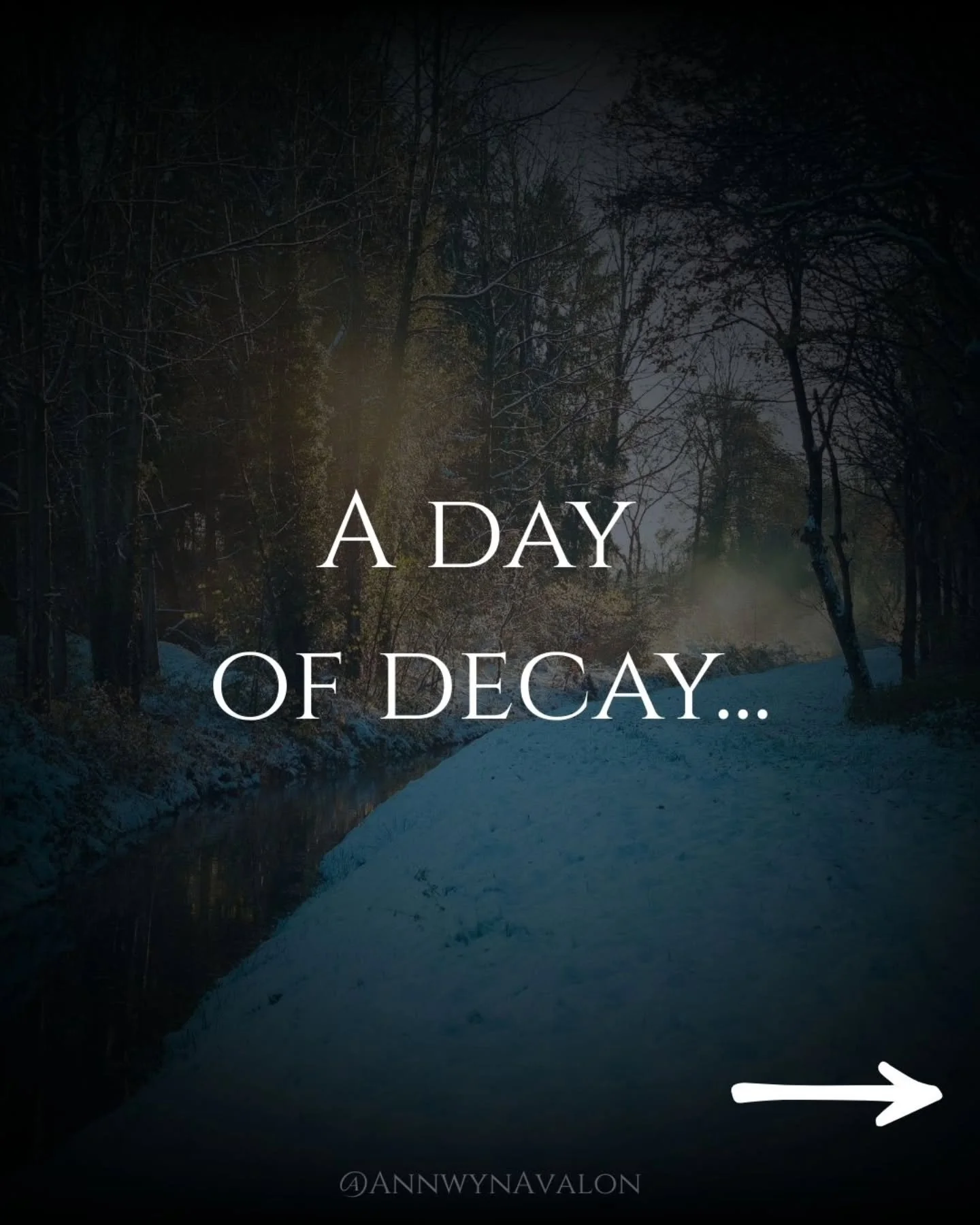 Sometimes you just need a day of decay...

This is a time of rest and hibernation. This is not a time of goal setting or forced activity. Rest as nature intended and spiral with the seasons...

#witchesofinstagram #witchlife #Priestess