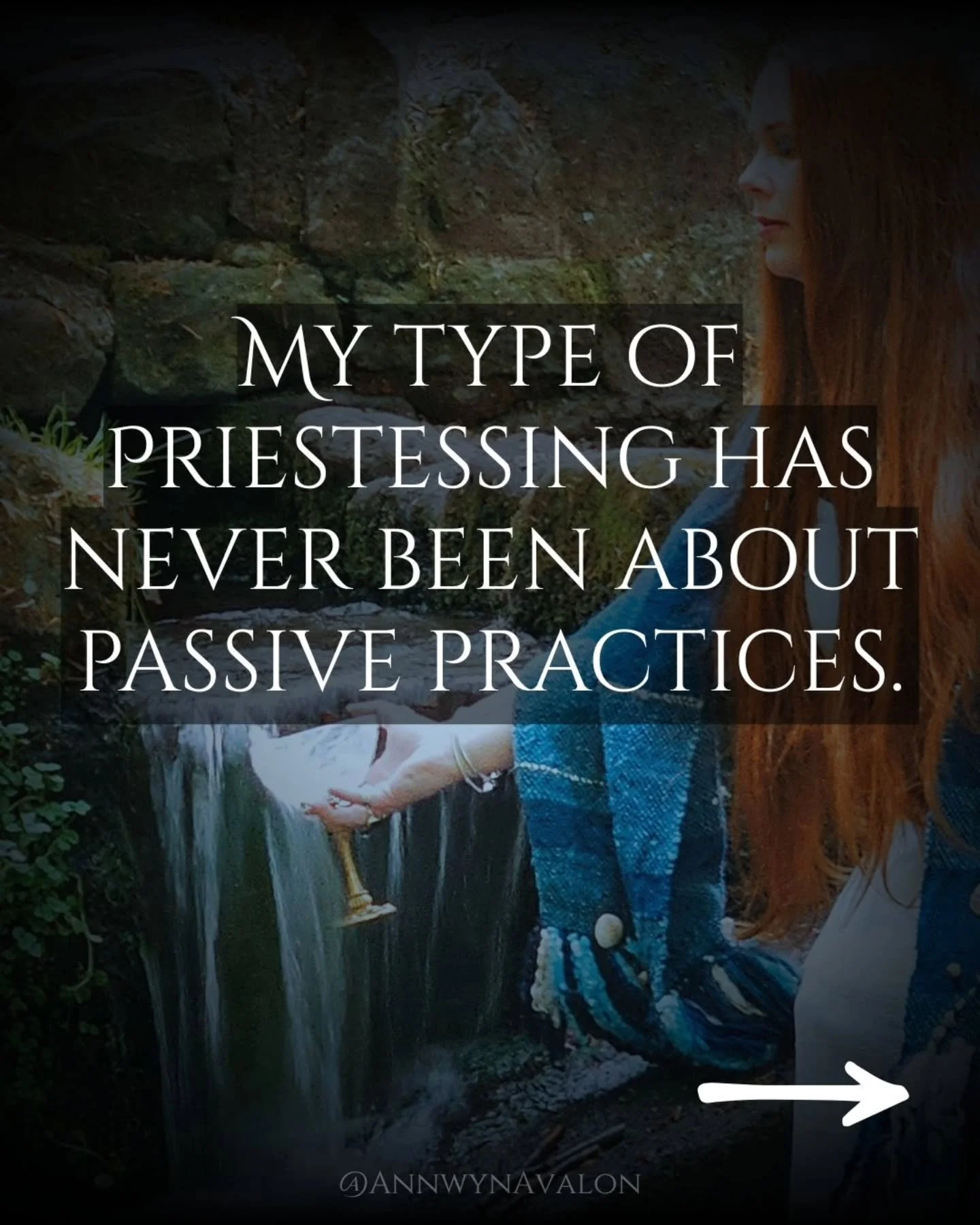 Being a Priestess and stepping into your sacred role is a radical act that defies the patriarchy.

To be soft in a world that is hard, to focus on justice and restoration in a world that is burning, to hold space and heal your community are all radic