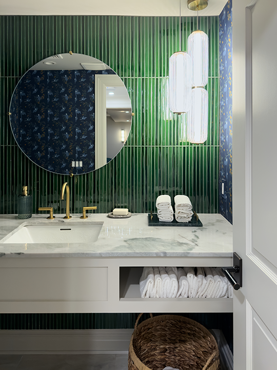 Green tile powder room in luxury Summit NJ home remodel.png