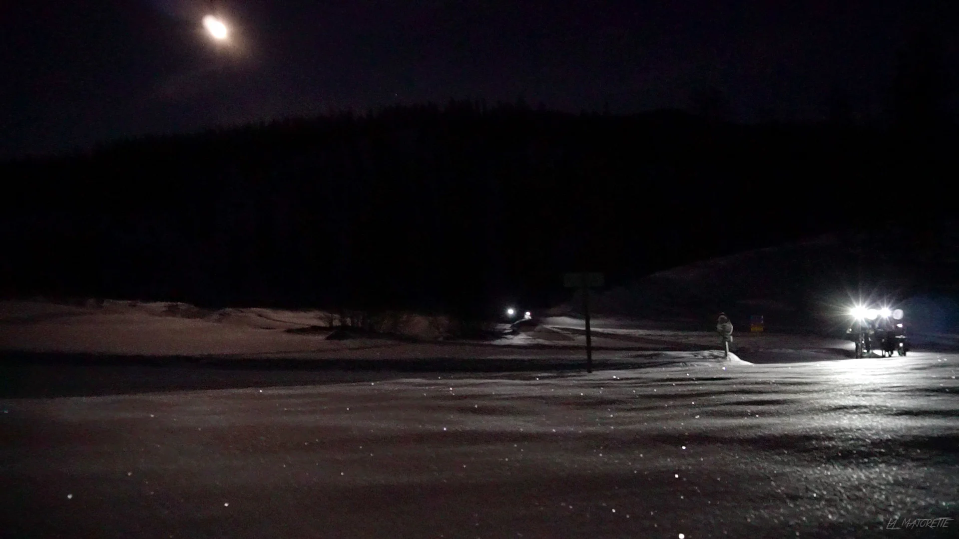 Fatbike nocturne