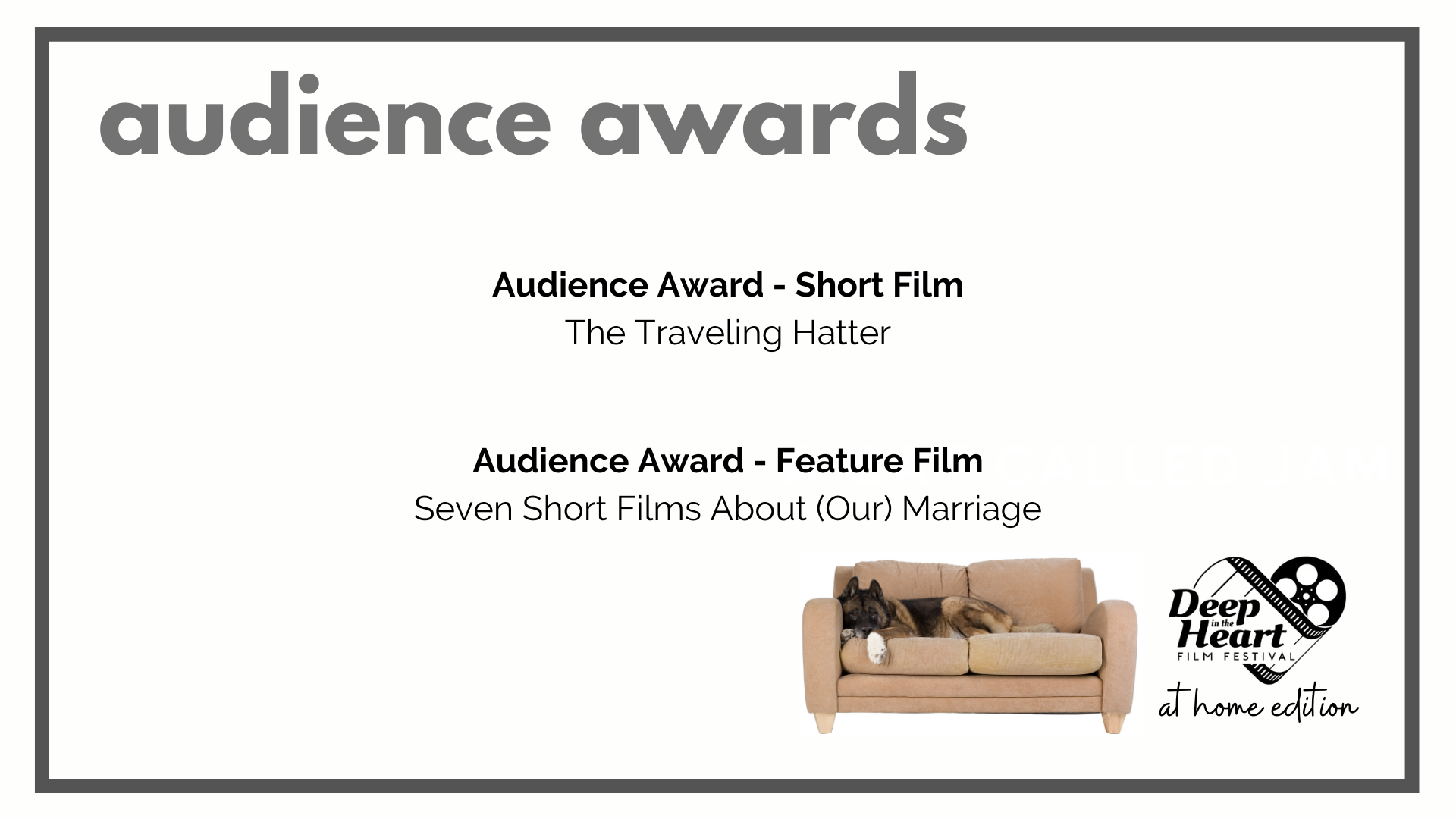 Audience Awards