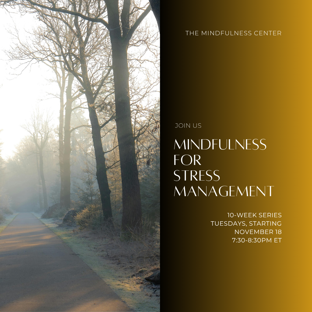 Mindfulness for Stress Management 10-week Series 