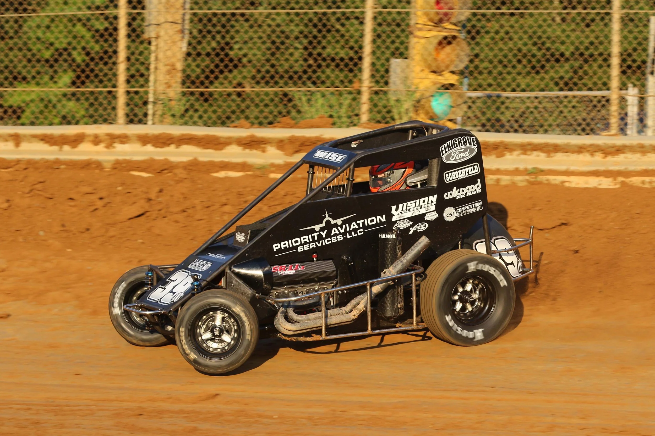 Zeb Wise Becomes Youngest USAC Nat’l. Midget Winner; Takes Battleground Lanco