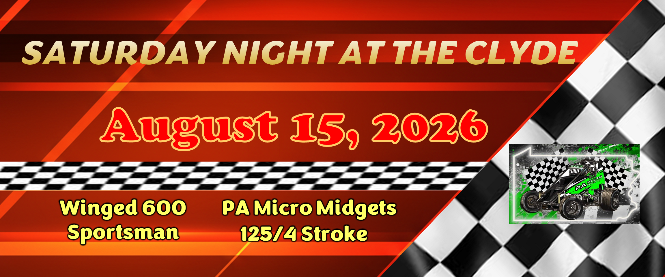 SATURDAY NIGHT AT THE CLYDE plus PA Micro Midgets