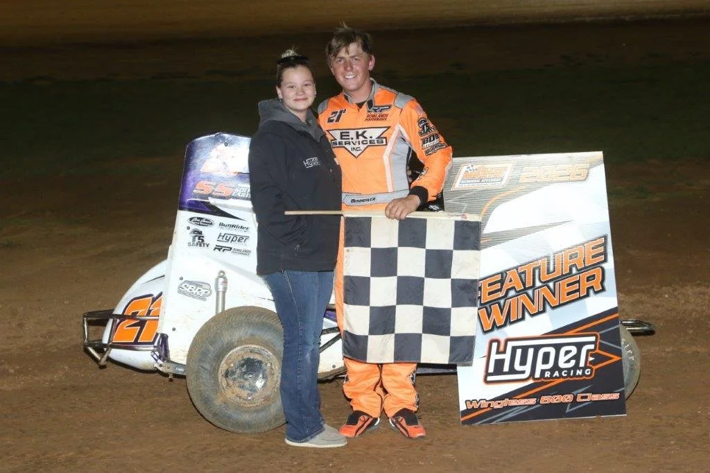 2026 Hyper Racing Wingless 600 Point Standings