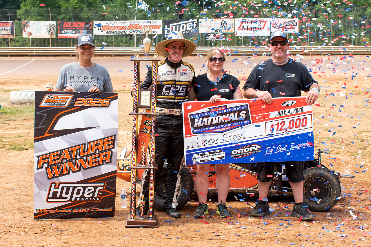 RACE RECAP (7/5/2026): Gross Gets It Done in $12,000 East Coast Transponders Nationals; Parsley Takes Big Junior Sprint Check Back to North Carolina