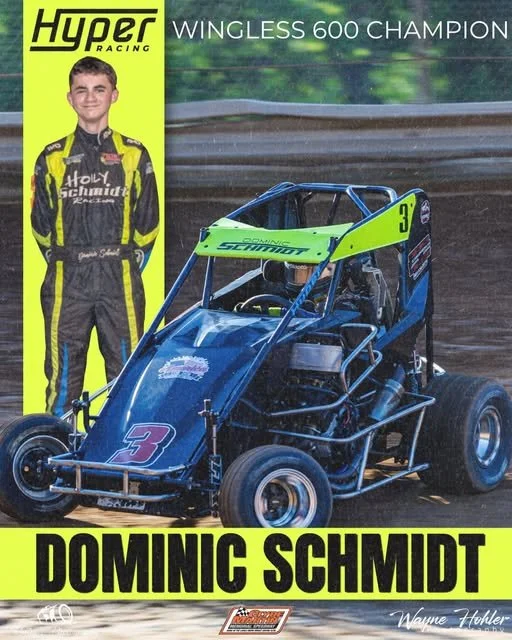 2026 Hyper Racing Wingless 600 Point Standings