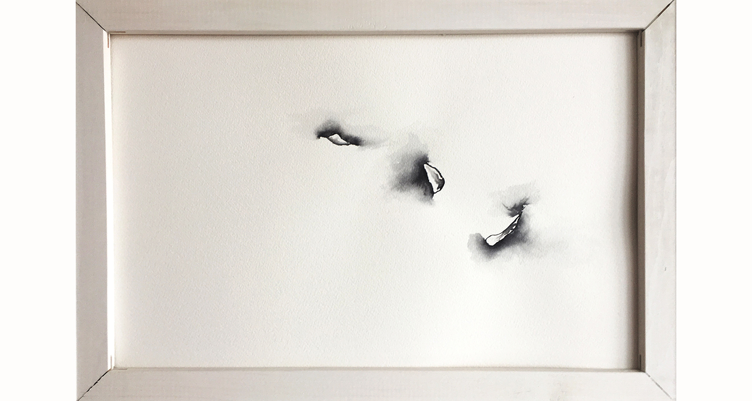 B&W No. 3 (2017); 14" x 20"