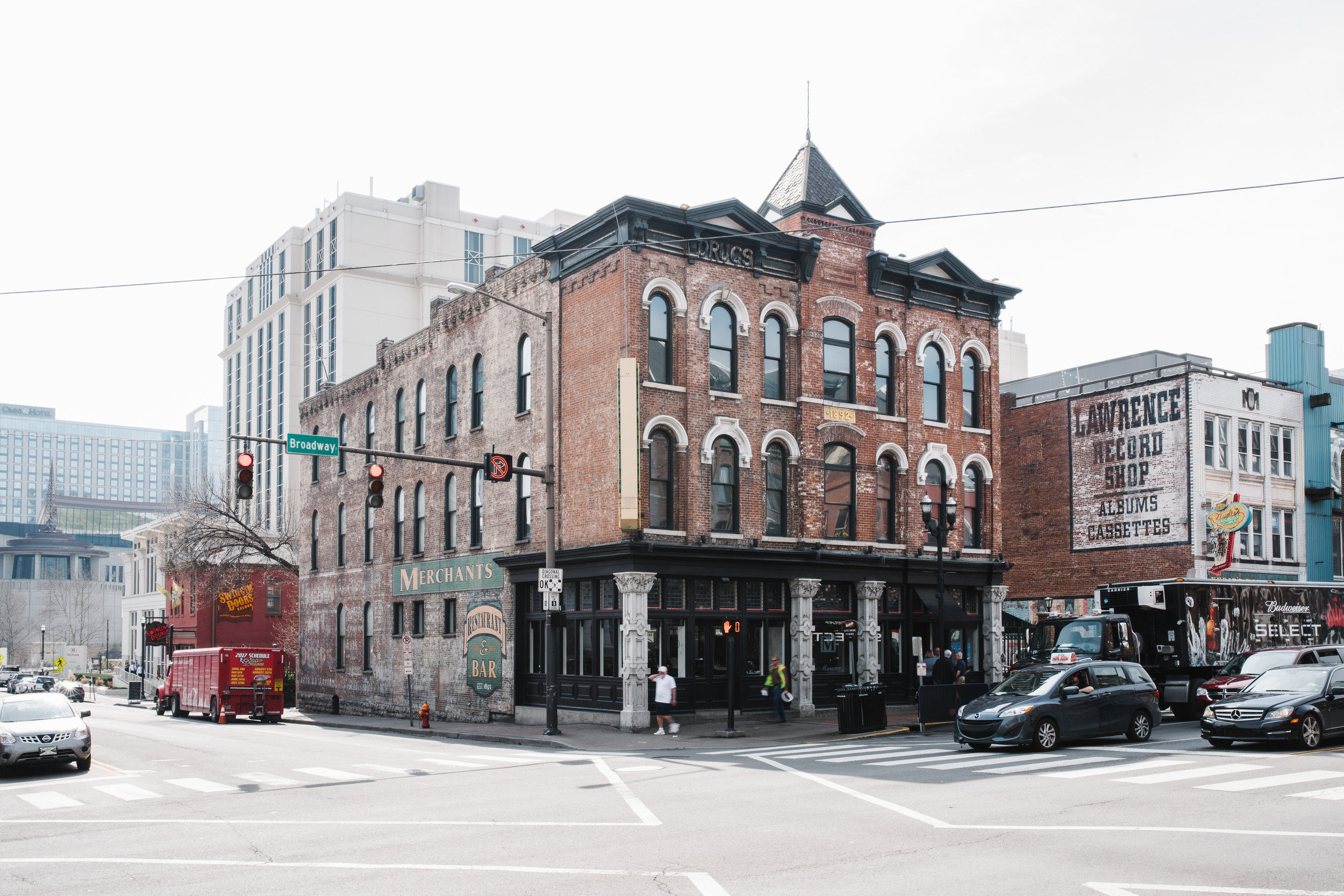 Merchants Restaurant on Broadway in Nashville, TN