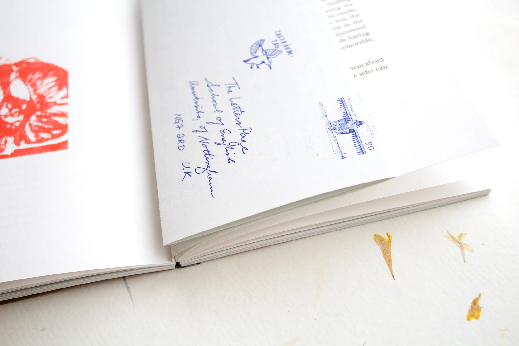 The Letter page - Editorial Design - Risograph Printing.jpg