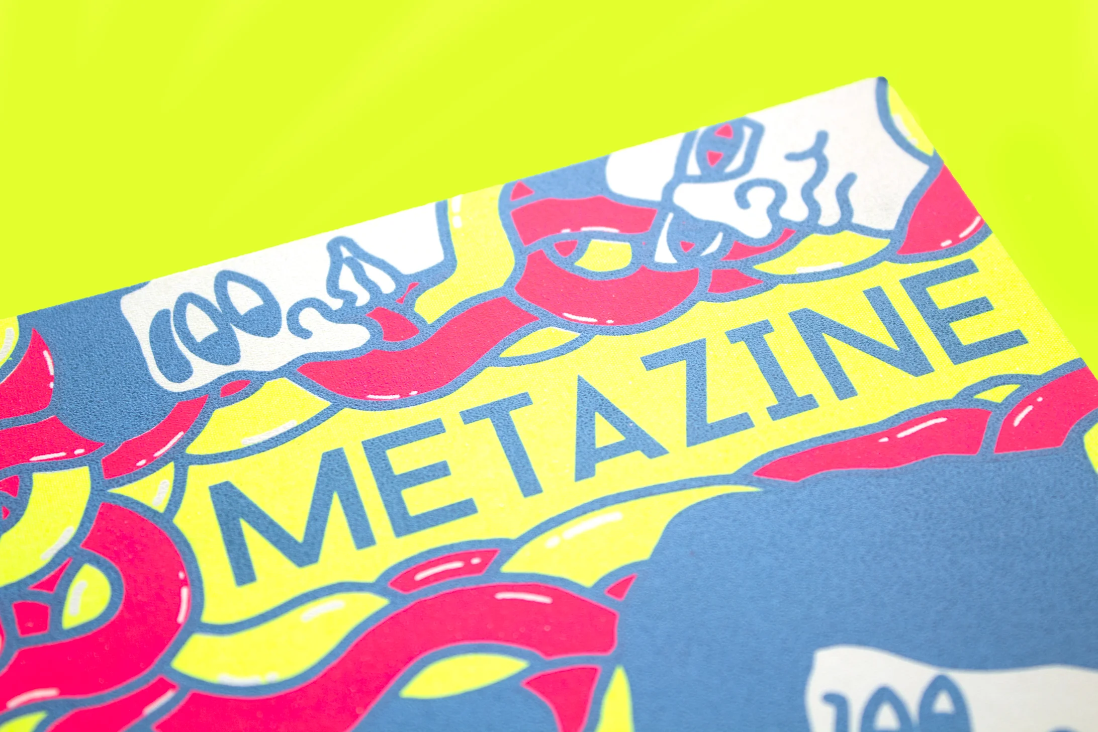 Metazine Issue 2 - Dizzy Ink - Book Design - Risograph.jpg