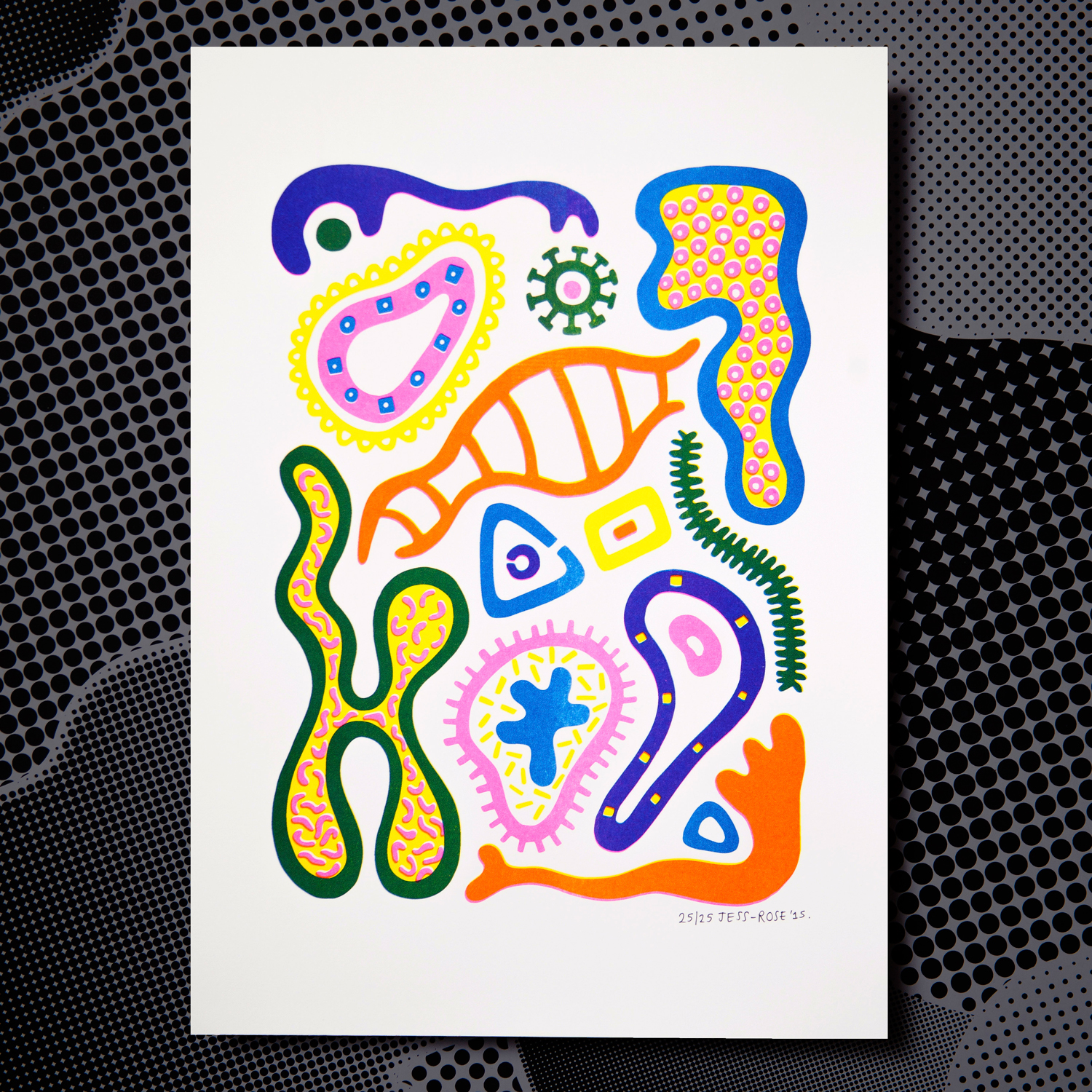 'Bacteria II' by Jess Rose