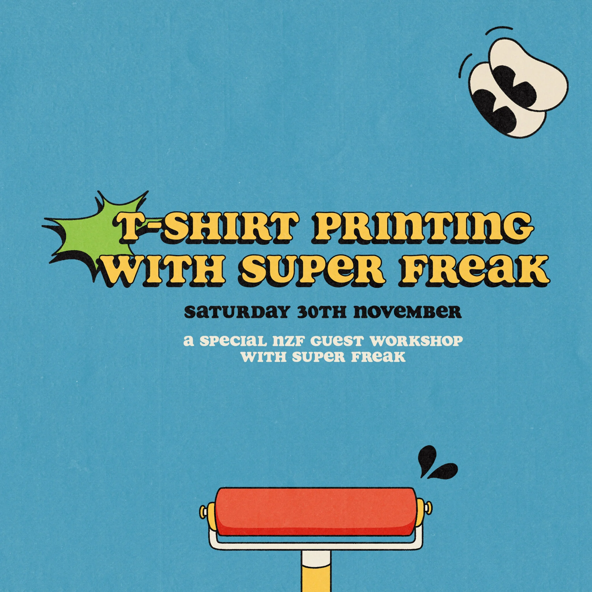 NZF TShirt Printing with Super Freak